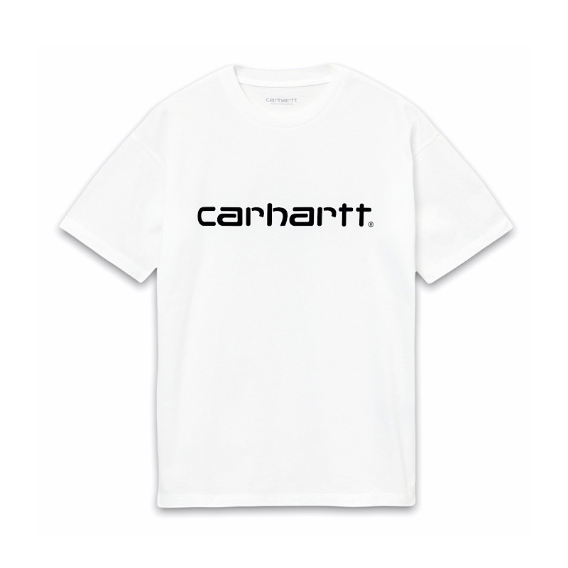 Футболка женская Сarhartt WHITE / BLACK I029076