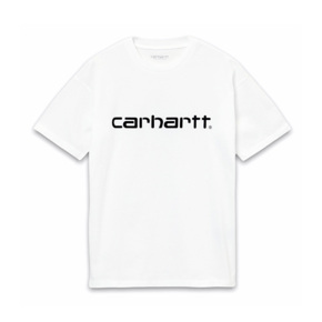 Футболка женская Сarhartt WHITE / BLACK I029076