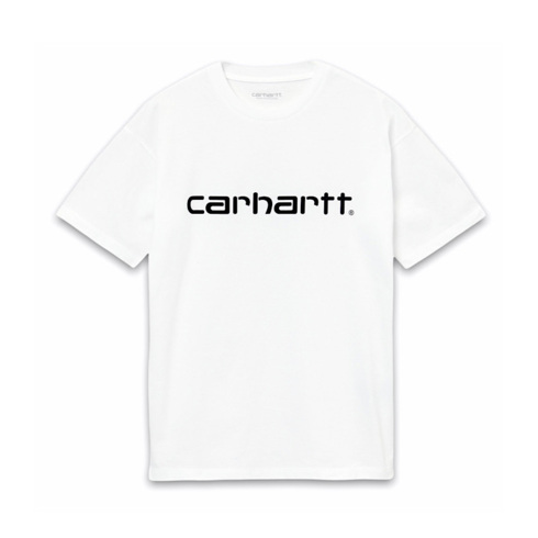 Футболка женская Сarhartt WHITE / BLACK I029076